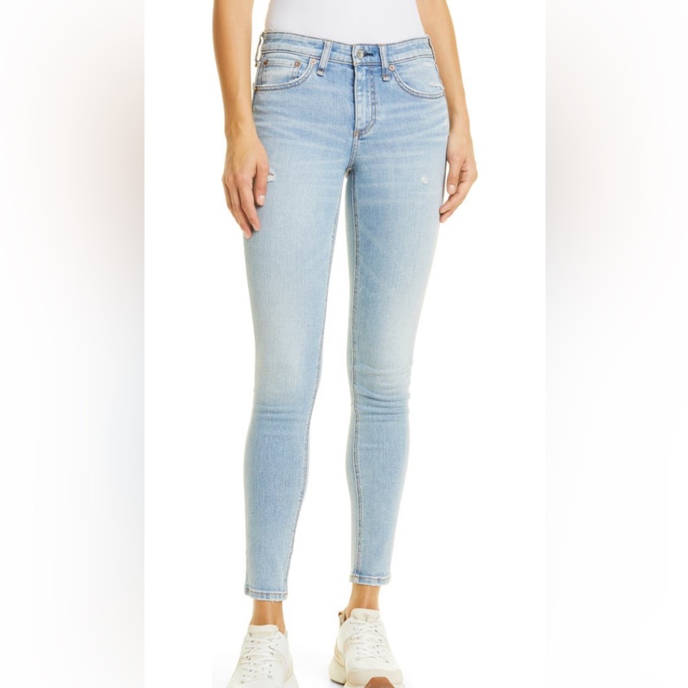 Rag & bone Cate Mid Rise Skinny Jeans